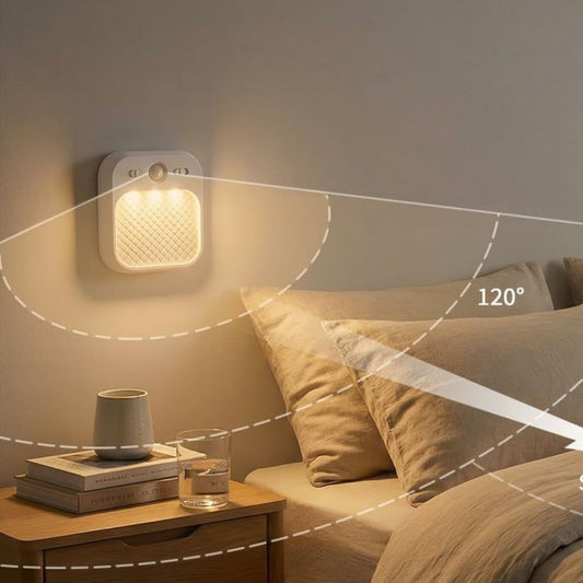 Smarte Bevegelsessensor LED-lamper - Trådløse oppladbare nattlys for hjemmet